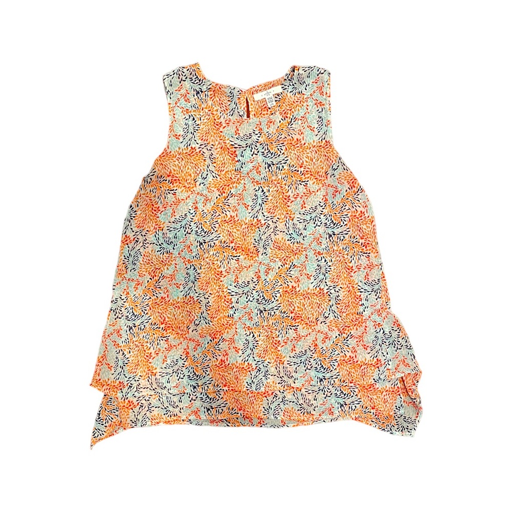 Cute sheer top💙🧡❤️